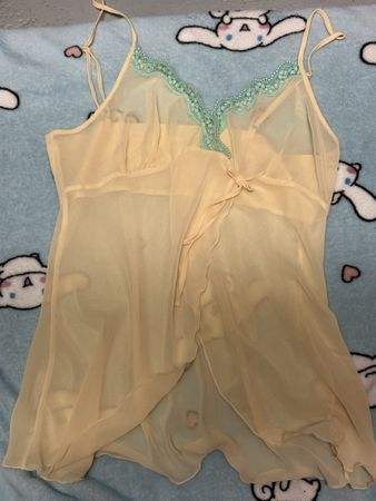 Y2K Sheer summer top with lace detail