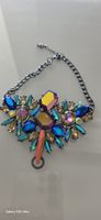 Statement Armband bunt – grosse Kristalle / Designer Look