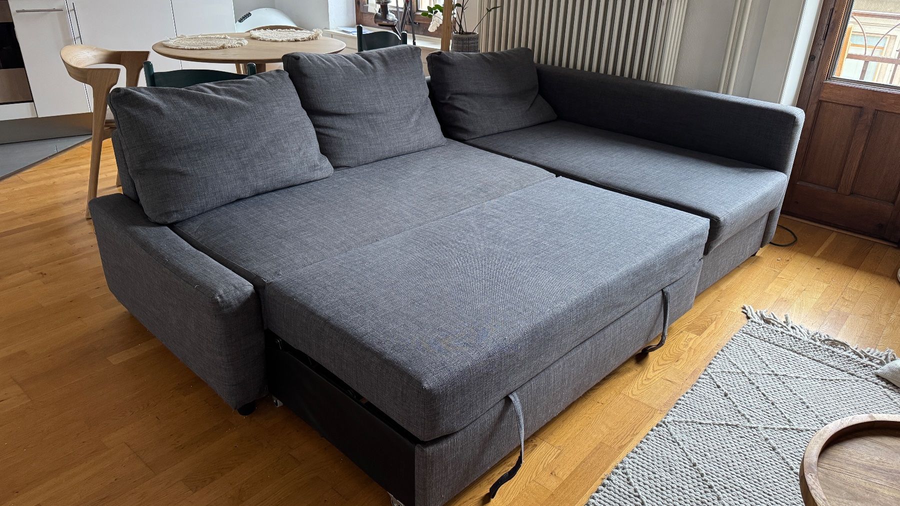 Ikea Sofas: IKEA Canapé-lit d’angle gris / Grey corner sofa bed – Gebraucht aus Genève von nor_k8bf 1