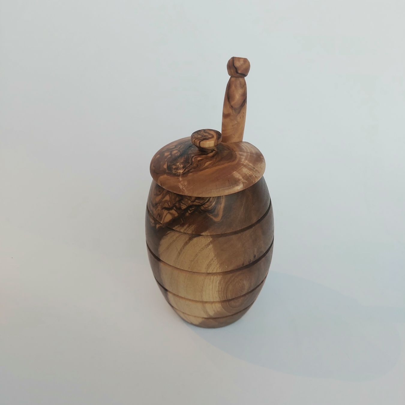 Pentole: Honigtopf aus Olivenholz – Nuovo e nell'imballaggio originale da Hüntwangen venduto da Elyha 3