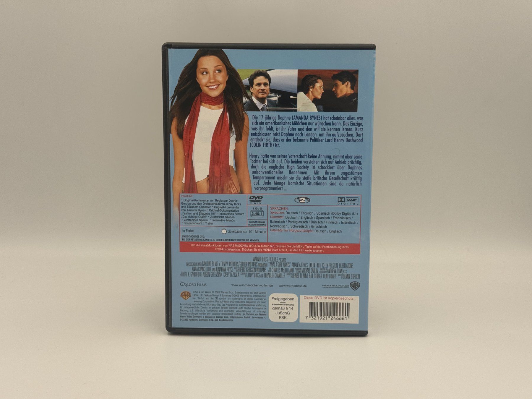 Alle DVDs: WAS MÄDCHEN WOLLEN - Versand A-Post nur CHF 2.50! – Gebraucht aus Siblingen von goodprice24 1