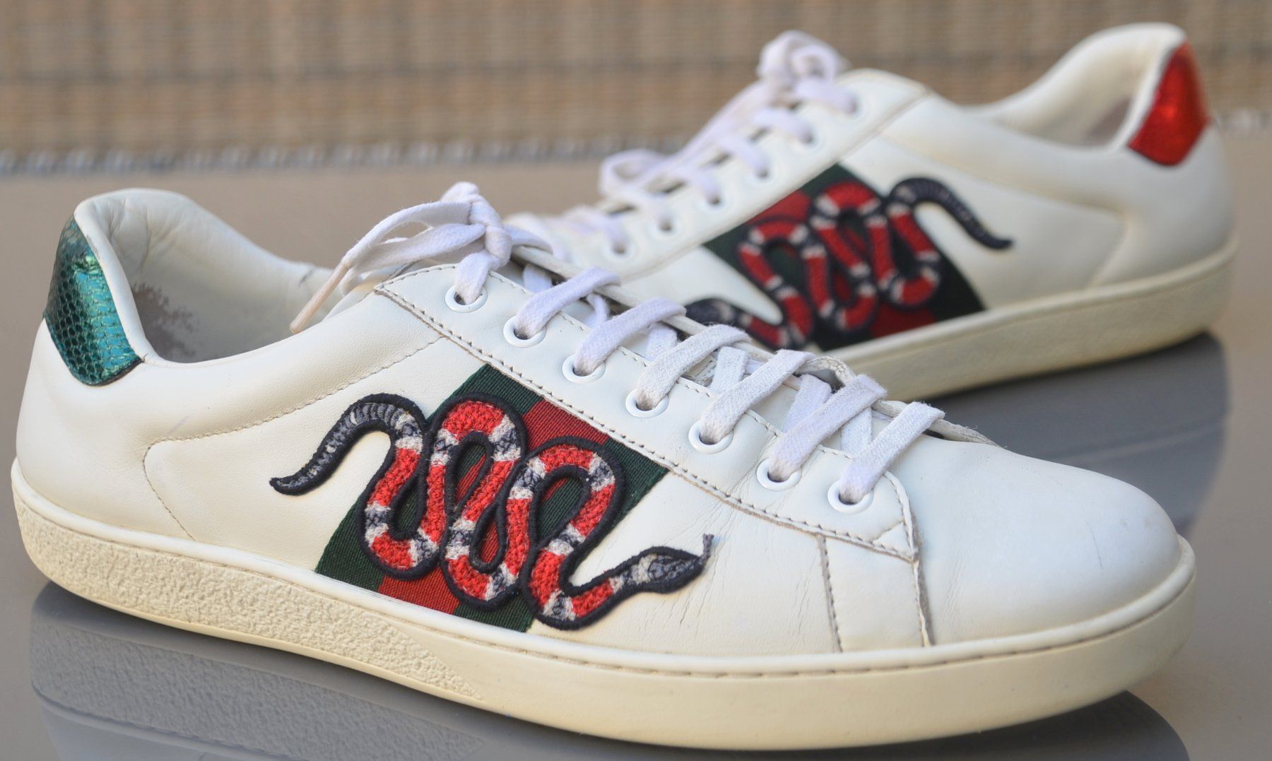 Scarpe da uomo: Sneakers Gucci Ace Treaner .41 – Usato da Collonges venduto da Auganien 5