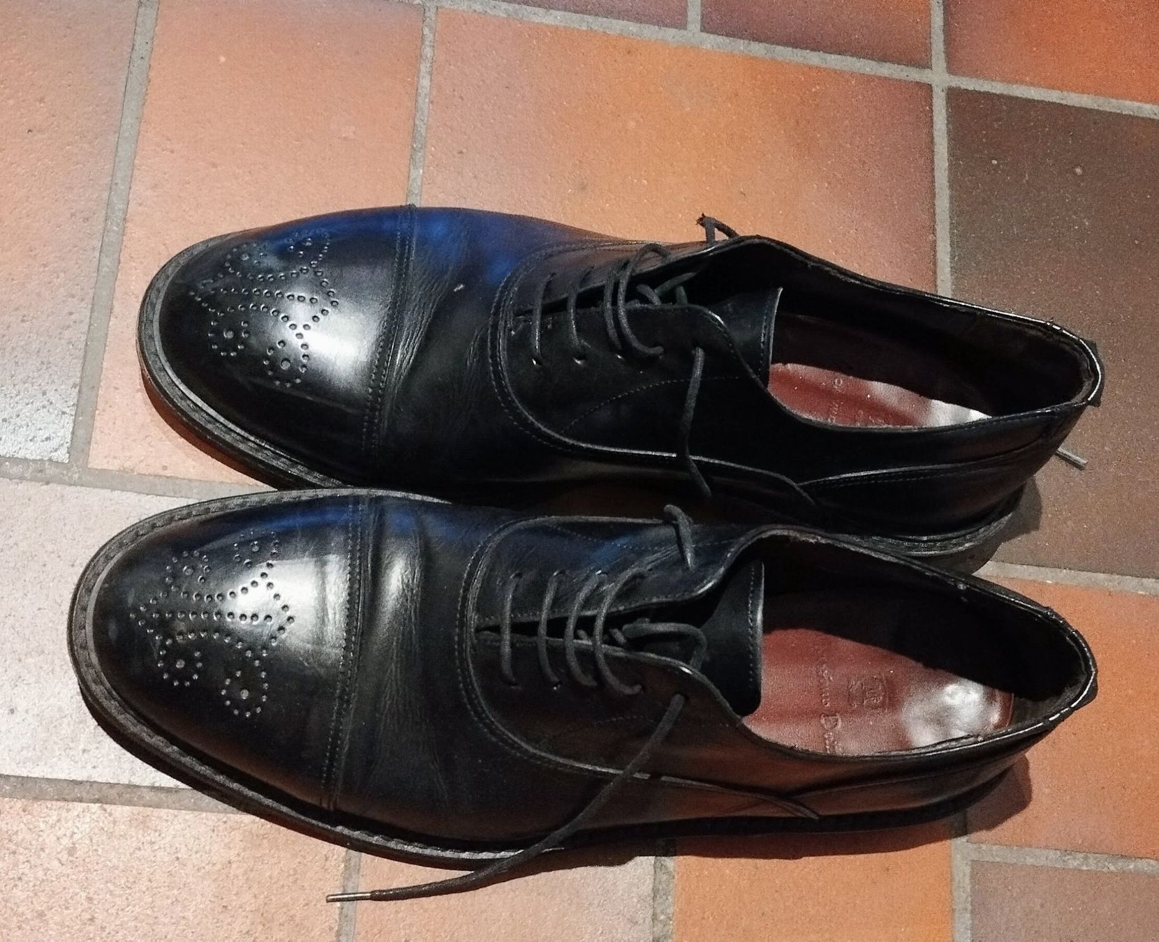 Massimo Dutti Scarpe da uomo: Massimo Dutti 44 Derby Schwarz – Usato da Zürich venduto da blu3l3mon
