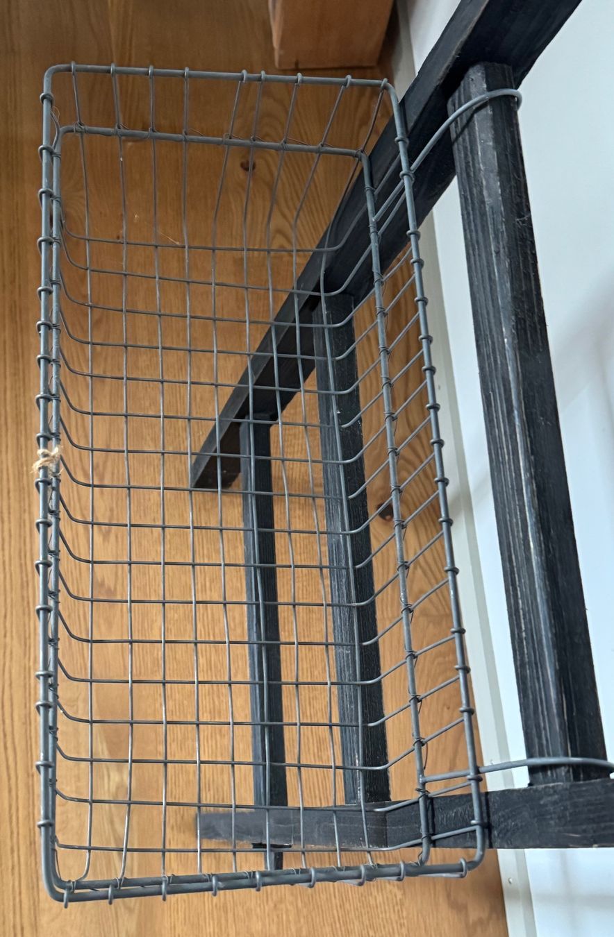 Echelles: Originelle Holzleiter mit Korb – D'occasion à Thun par urs_p58q 2