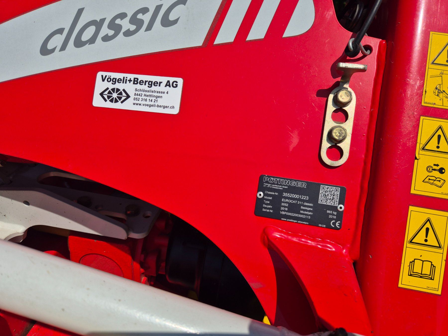 Tutte le macchine: Pöttinger Eurocat 311 Frontmähwerk – Usato da Riet (Neftenbach) venduto da JakeDrummingFarmer 2