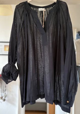 CHEMISE/BLOUSE EN LIN ET COTON! M