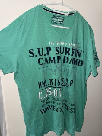 Camp David T-Shirt Grösse XXL mintgrün