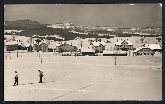 Cartoline postali: AK La Cure, Vue générale en hiver – Usato da Berlin venduto da bartko-reher