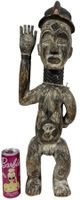 Grosse Sehr Alte Afrikanische Skulptur aus Holz