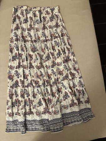 Multiblu Maxirock, Gr. 36, Sommerrock, Blumenmuster Top