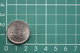 währung francaise 1 franc 1973