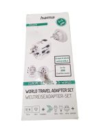 HAMA World Travel Adapter Set