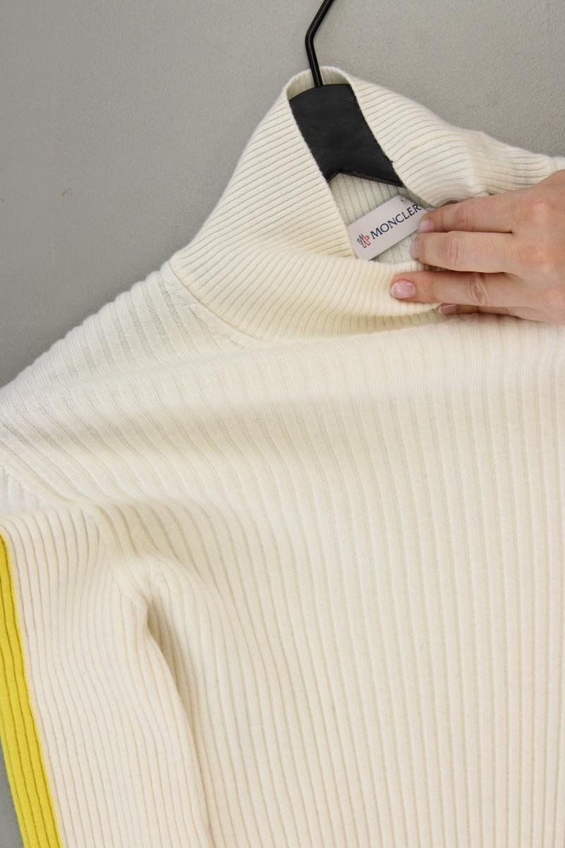 Moncler Pullover & Sweatshirts: Moncler Wollpullover Gr. L creme – Gebraucht aus Neustadt an der Waldnaab von SecondLifeFashion 3