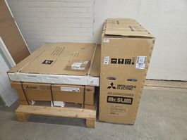 Mitsubishi Mr. Slim Profi-Split-Klimagerät mit Deckenkasette