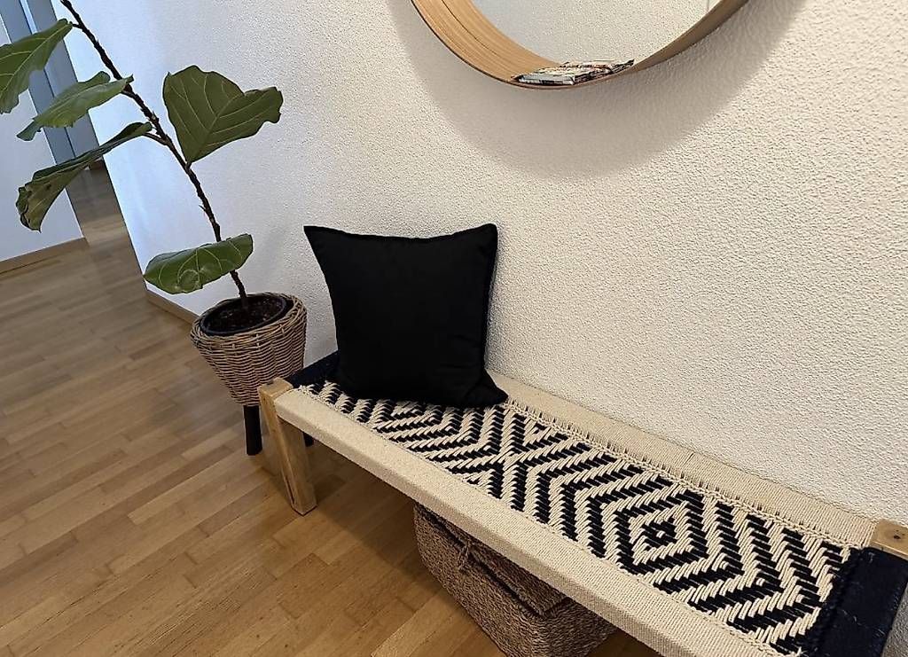 Vasi per fiori: Rattan Blumentopf auf Füssen Shabby Chic – Usato da Cham venduto da bree88 1
