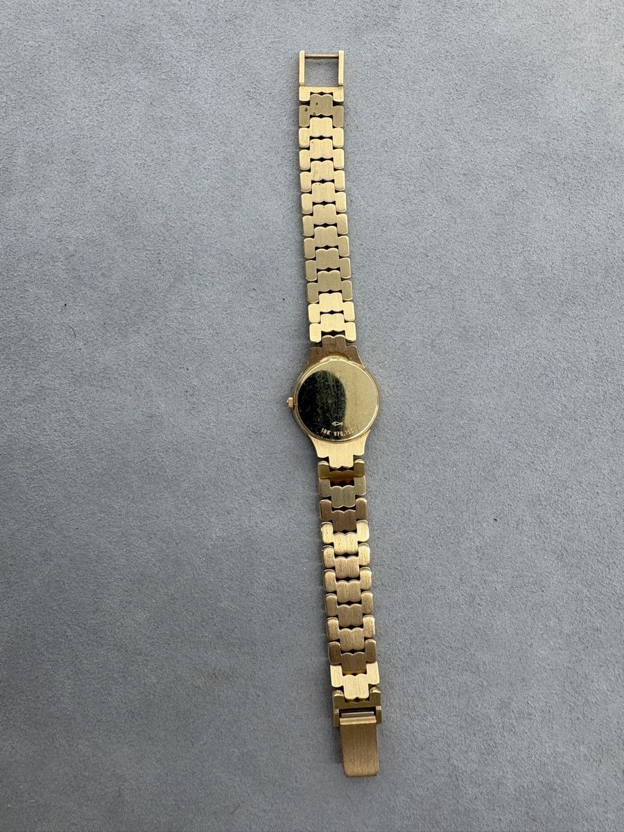 Bucherer Orologi: Bucherer Uhr Perlmutt Zifferblatt 18k – Usato da Zermatt venduto da Serverin-A 4