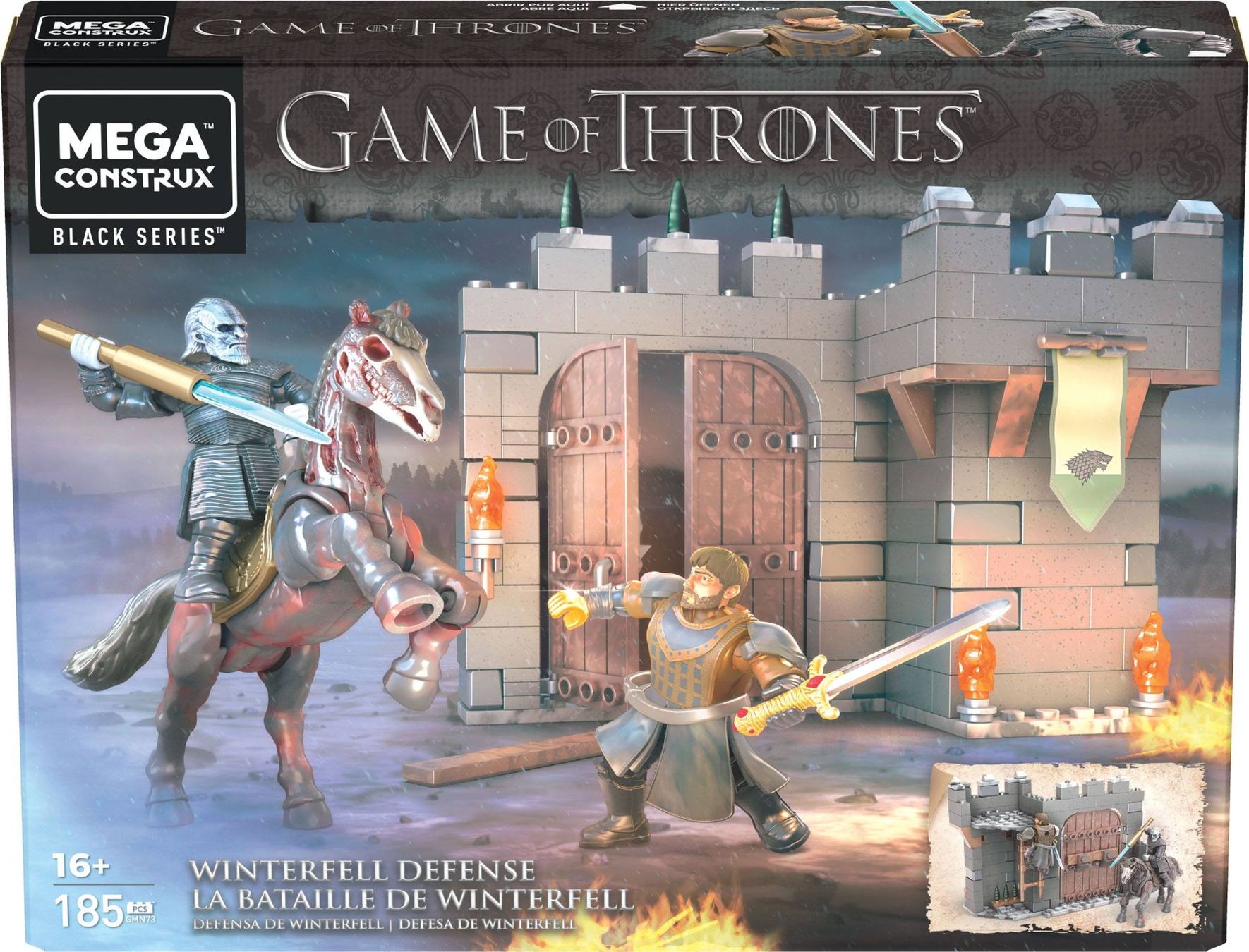Lego Kit di costruzioni: Mega Construx Black Series Winterfell Defense – Nuovo e nell'imballaggio originale da St-Imier venduto da ATTAKSHOP 3