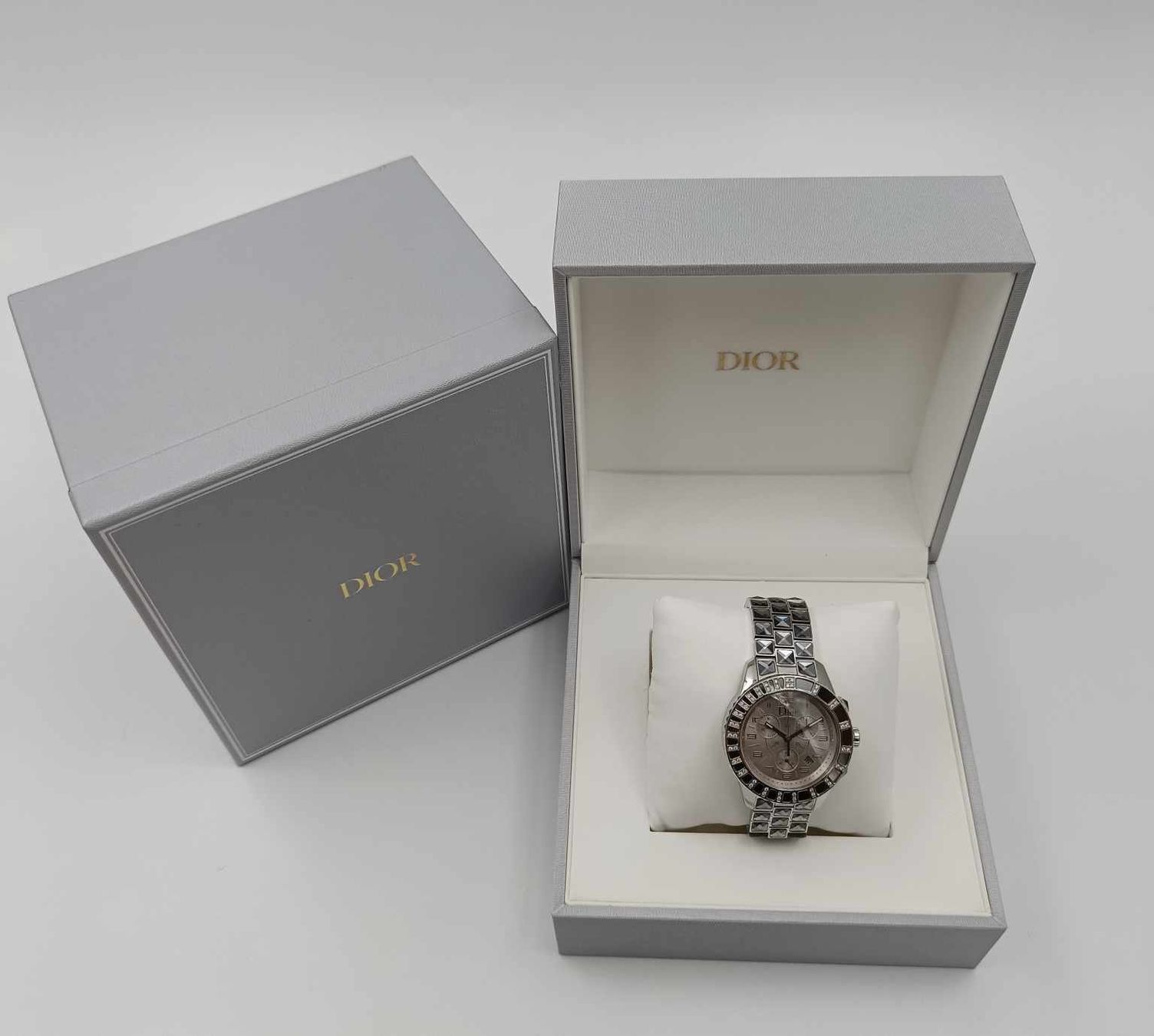 Dior Orologi: DIOR " CHRISTAL " CHRONOGRAPH 38 MM – Usato da Luzern venduto da EdiGem 2