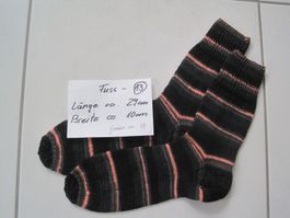 handgestrickte Herrensocken   Gr. 43 - 44  (13)