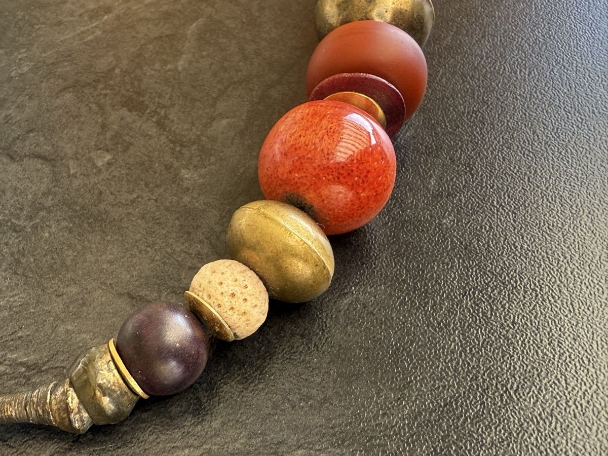 Catenine: Modeschmuck Halskette Ethno Boho mit bunten Perlen – Usato da Wettingen venduto da Ni_la_lo 1