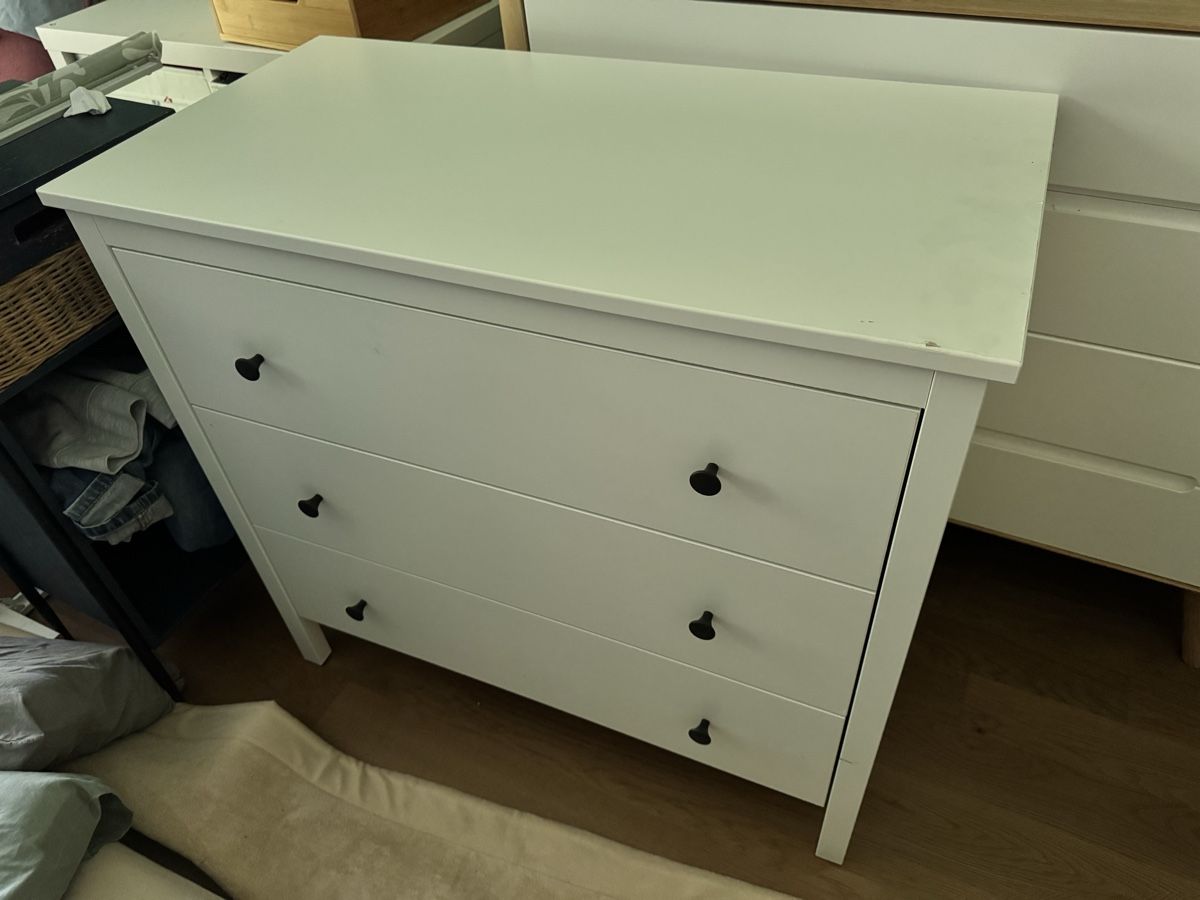Ikea Cassettiere: Weiss Kommode, 3 Schubladen IKEA Hemnes – Usato da Zürich venduto da crockodyl 3