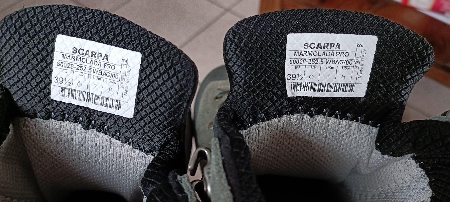 Scarpa Scarpe da donna: Damen SCARPA Bergschuh Gr. 39.5 Marmolada – Nuovo (secondo la descrizione) da Porza venduto da tbch 1