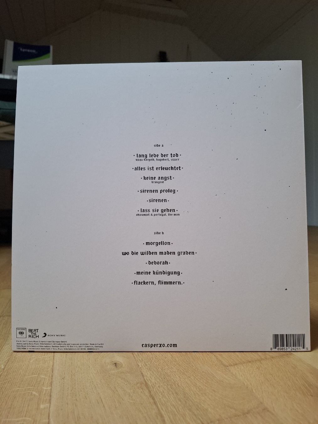 Dischi in vinile: LP Casper - Lang lebe der Tod – Usato da Winterthur venduto da Padrillio 1