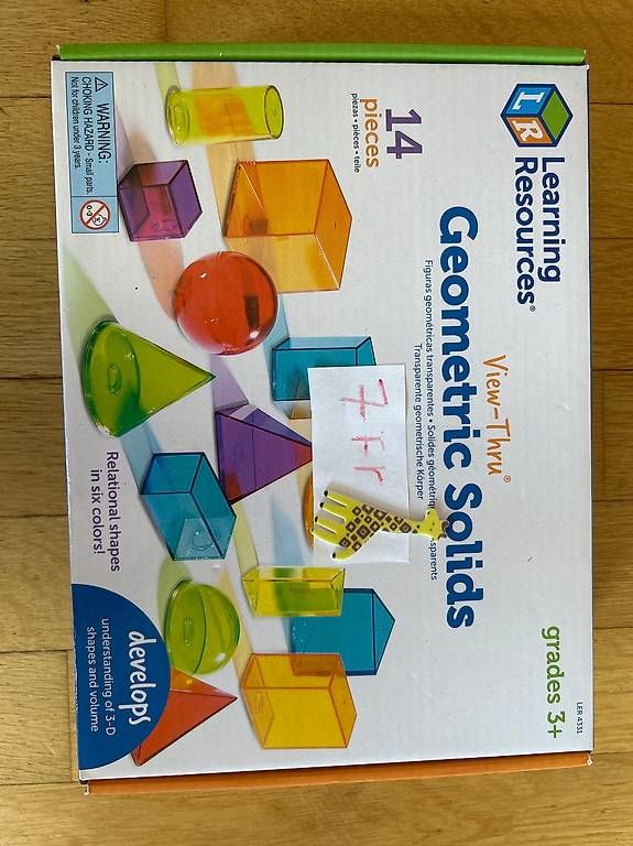 Jeux: Geometric Solids (Learning Resources) – D'occasion à Dübendorf par lij_9w87