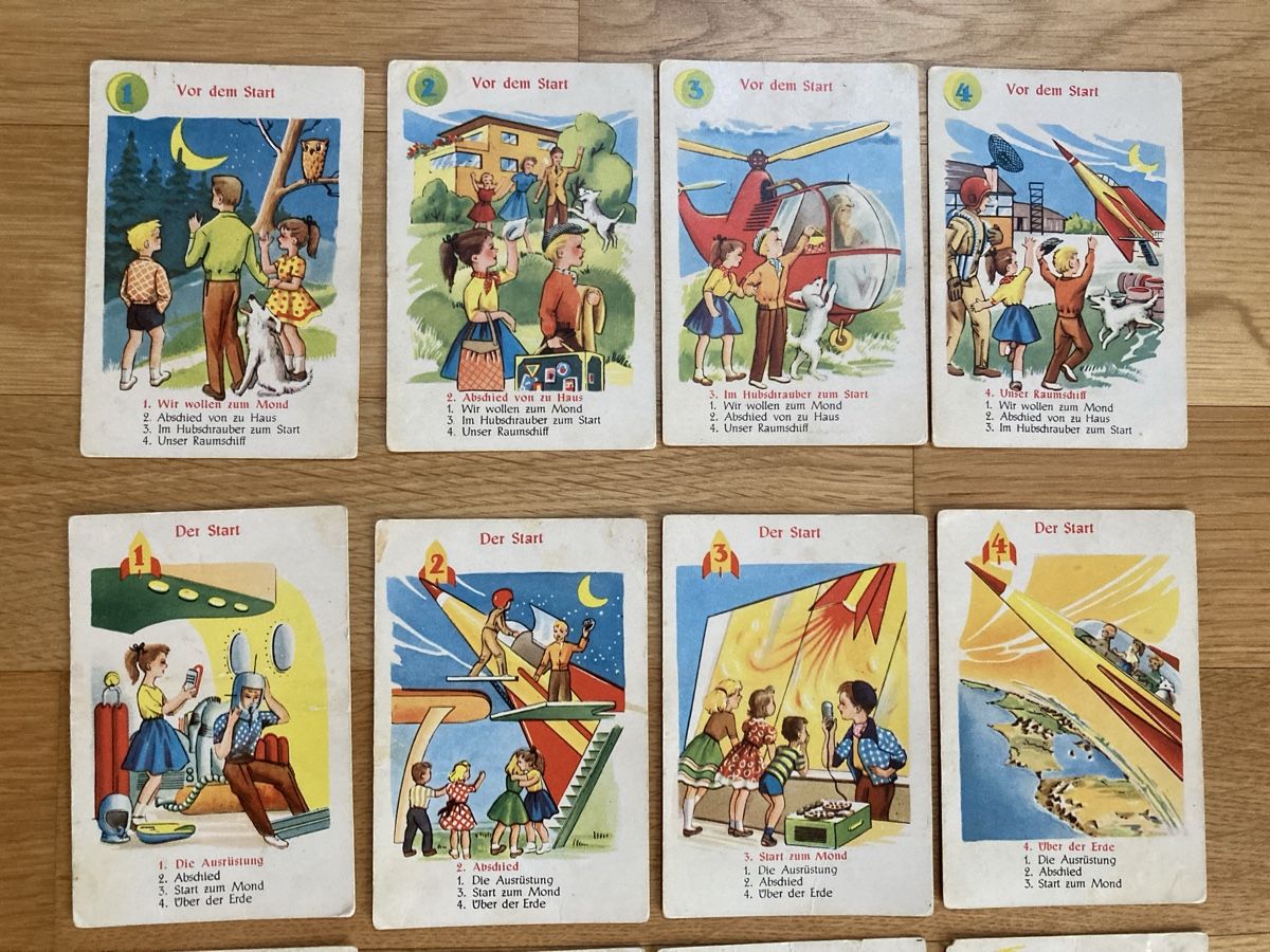 Giochi: Auf dem Mond -Quartett – Usato da Burgdorf venduto da Jointler 1