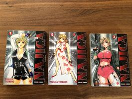 Manga Comics Najica auf Französisch 3 Bände