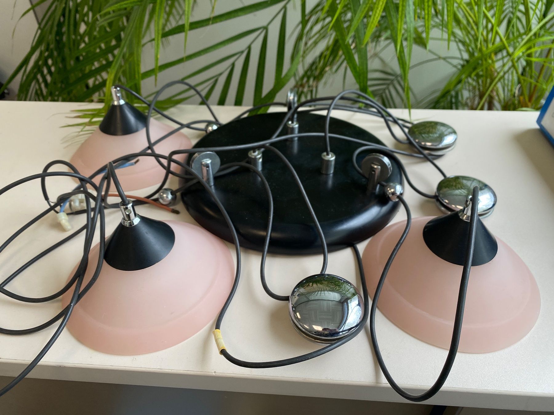 Lampadari & plafoniere: Hängelampe evtl. mit Murano-Glas-Schirmchen ! – Usato da Brügg BE venduto da rutschimedizin 1