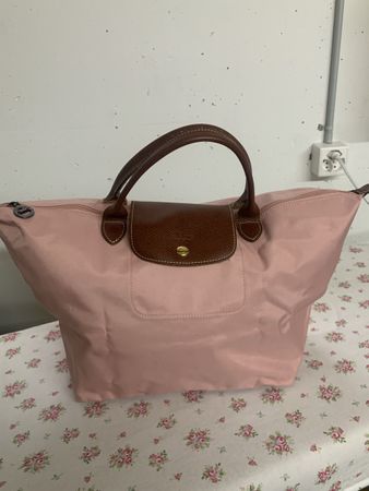 Longchamp Tasche Le Pliage Gr. M rosa