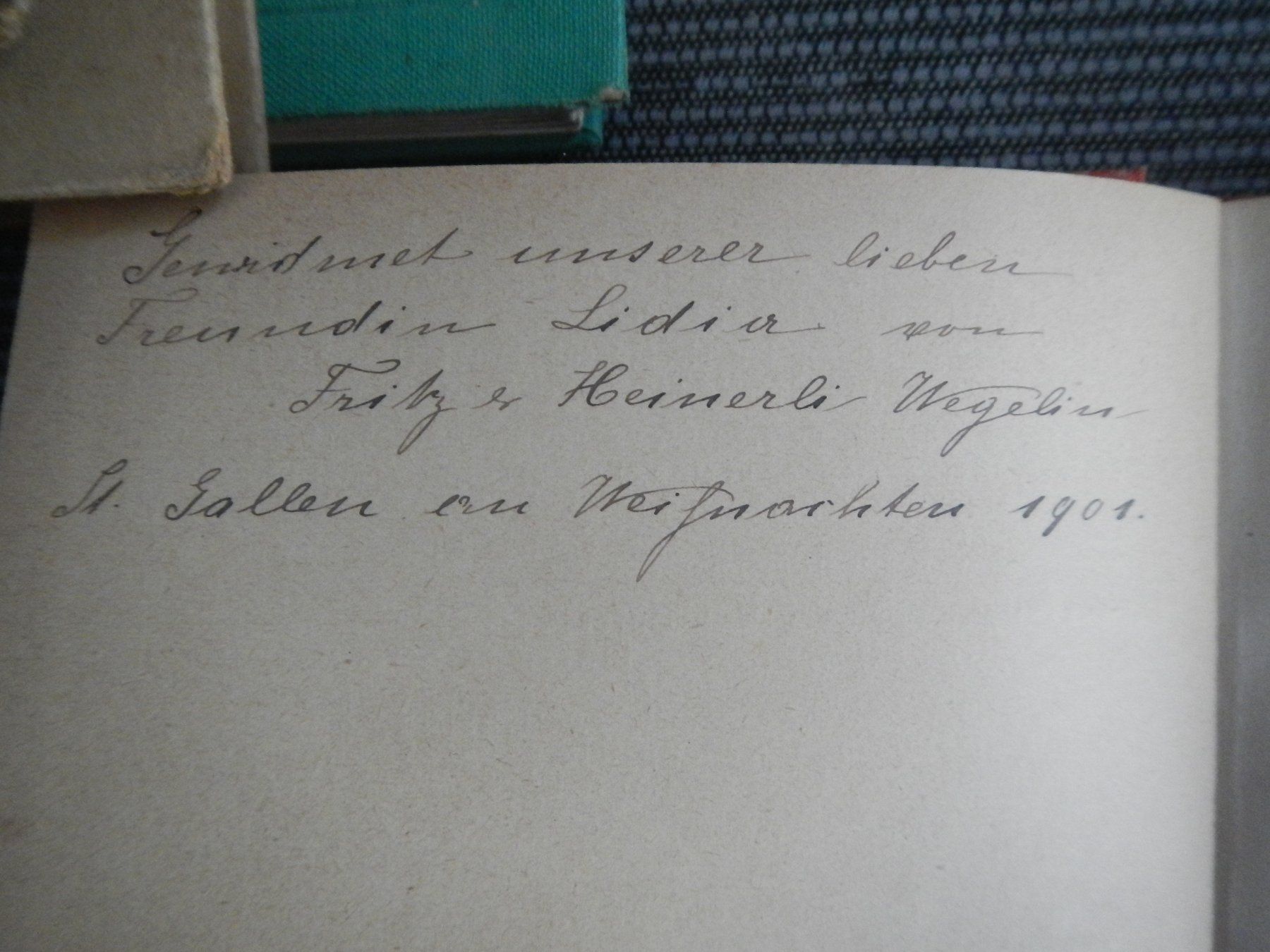 Libri: Mädchenschicksale, Pauline Schanz, ca. 1895 – Usato da Wallisellen venduto da Marysan8 2