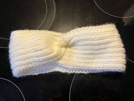 Warmer Ohren mit Stirnband, handgestrickt, Winter-Look!