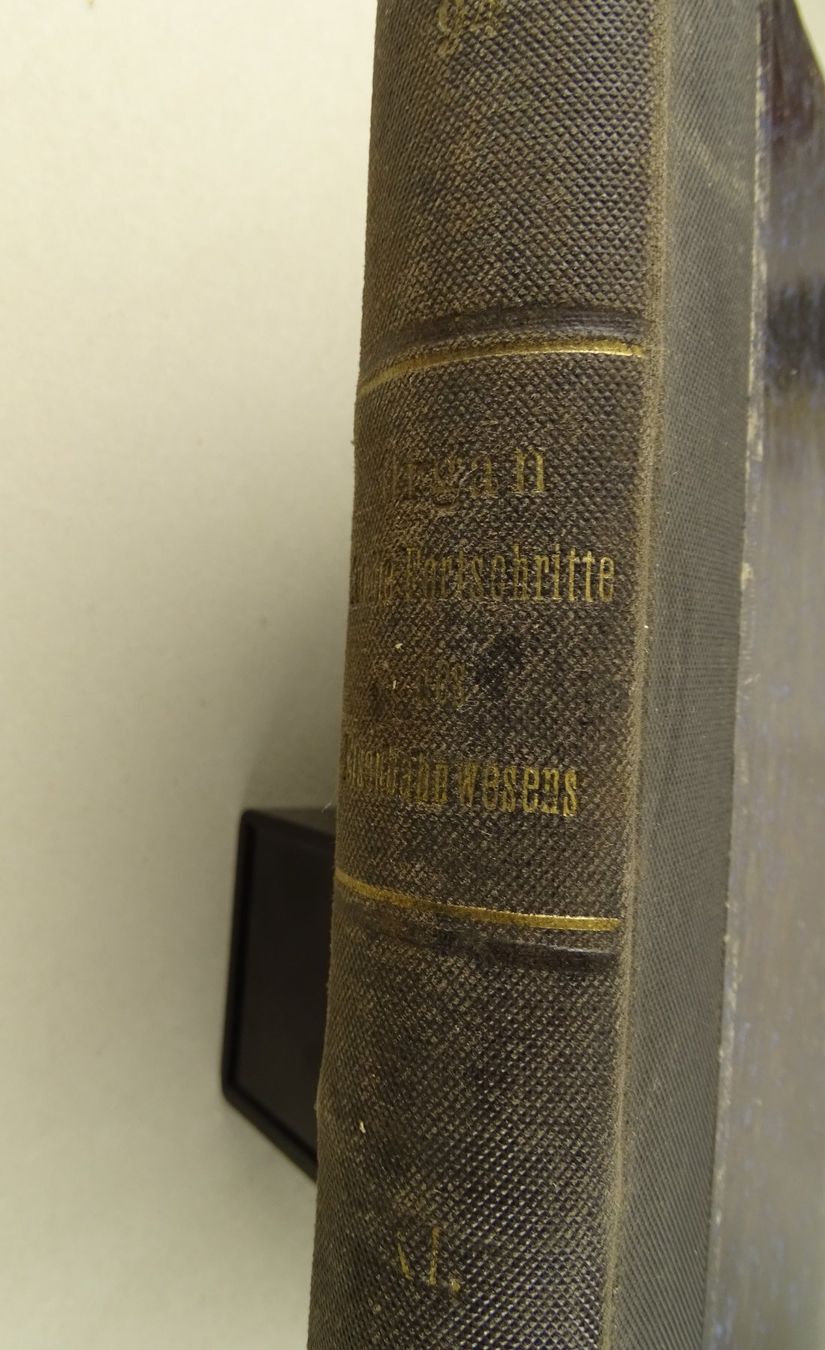 Libri: FORTSCHRITTE DES EISENBAHNWESENS IN TECH. BEZIEHUNG, 1874 – Usato da Grüningen venduto da Kartensammler 2