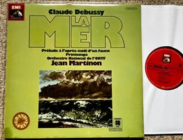 Debussy - Jean Martinon La Mer - Prélude... LP GEWASCHEN