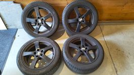 Satz Alufelgen mit Hankook Sommerreifen