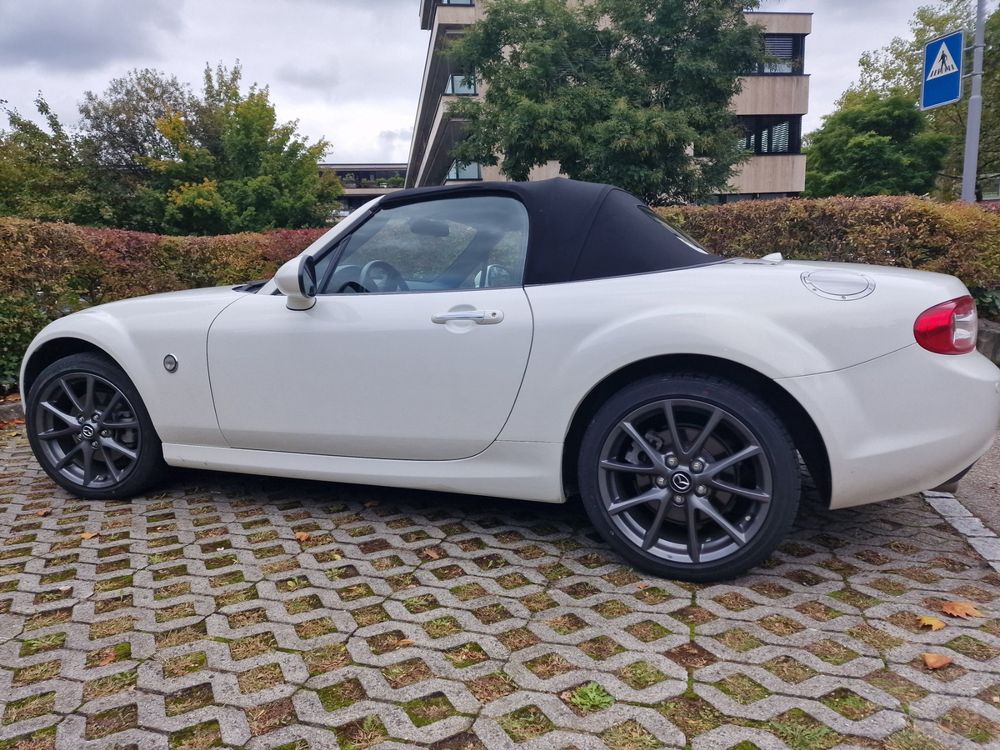 Mazda MX-5 weiss, 1.8 l 16 V Havana