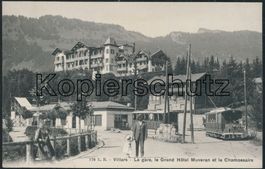 VD Villars sur Ollon - Bahnhof - Bahn BGV - Ollon