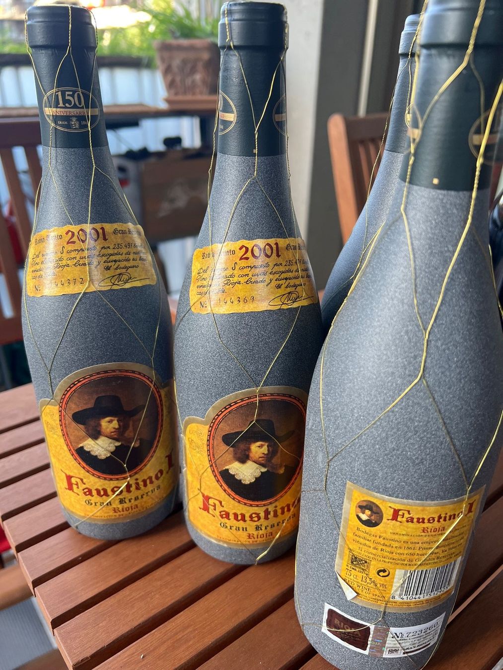 Rioja Vino: Faustino Rioja 2001, Grand Reserva – Nuovo e nell'imballaggio originale da Bülach venduto da Glatt94