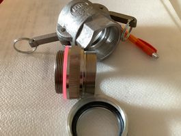 Schnellverschluss 1 1/4“ - 2 1/2“, RITE 2-DMS, Neu unbenutzt