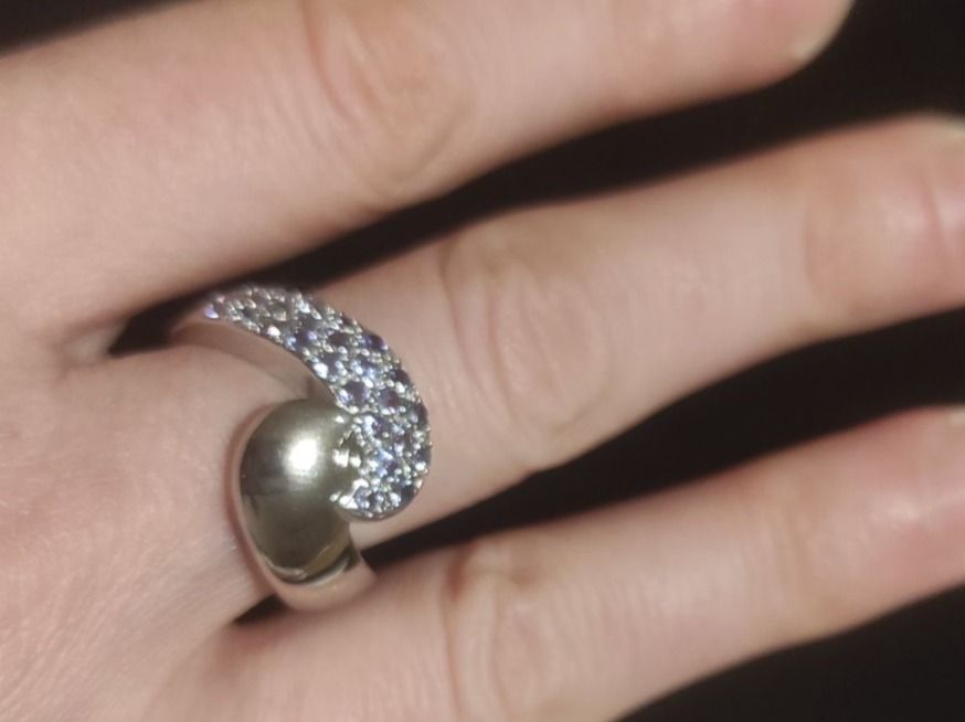 Ringe: Schönen Ring 925 mit kleinem Steinen – Gebraucht aus Zürich von Hamaster