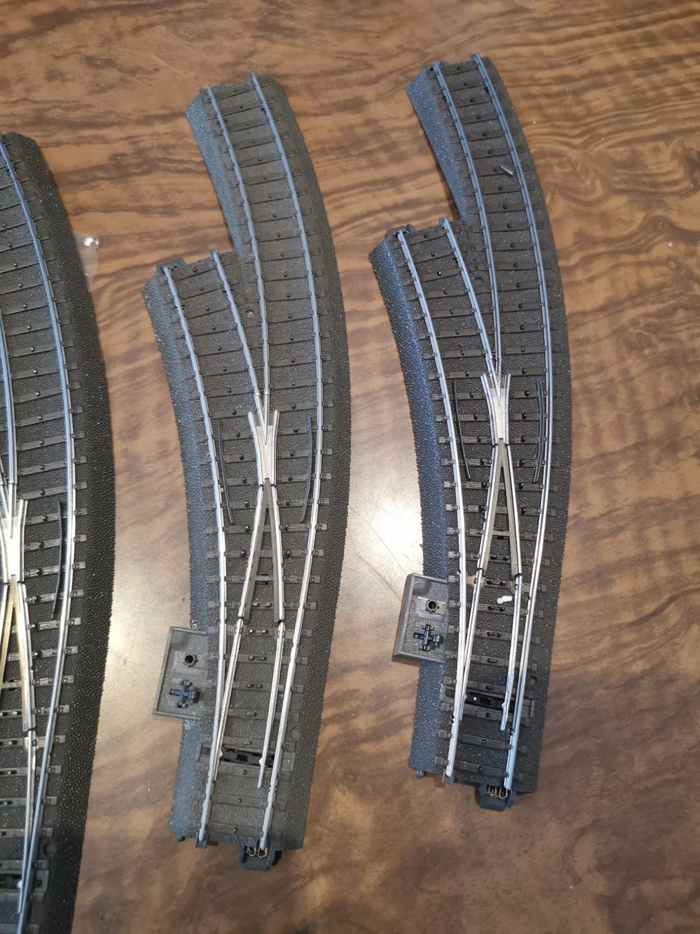 Märklin Modellini di ferrovie: 4x Märklin - Bogenweiche links – Usato da St. Margrethen SG venduto da tribeli98 3