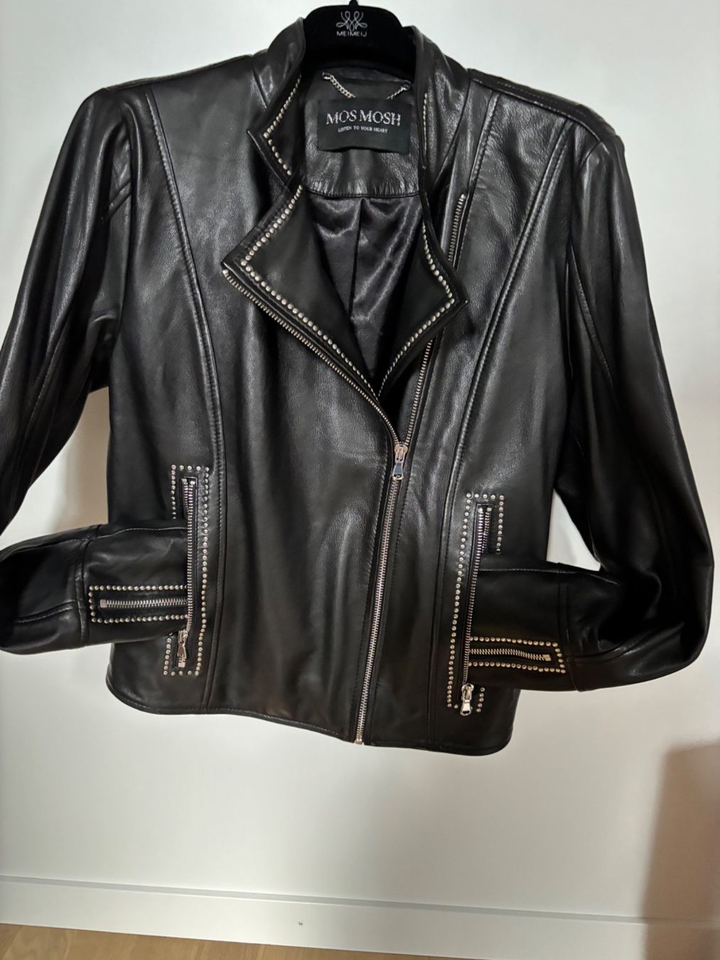 Mos mosh Giacche: Veste en cuir MOS MOSH Neuve – Nuovo e nell'imballaggio originale da Saignelégier venduto da teres27