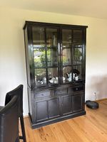 Vitrine laque noire