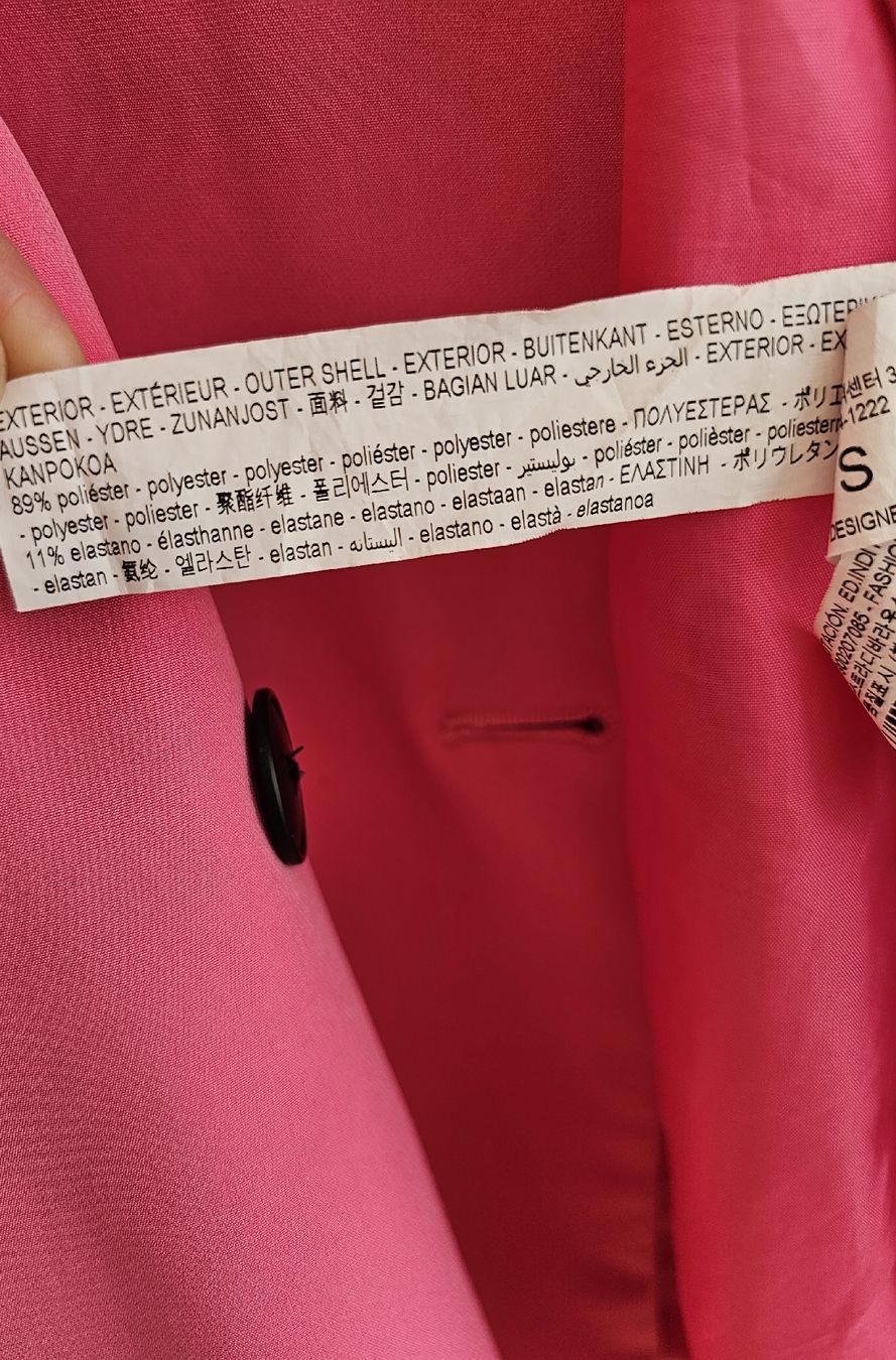 Stradivarius Vestiti: Stradivarius Blazerkleid Pink Gr. S – Usato da Steinmaur venduto da Kiki_m240 5