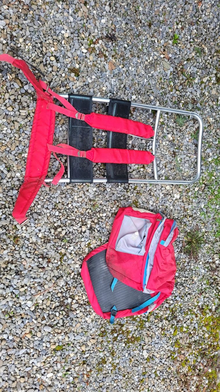 Borse: Velotasche Radtasche Traggestell Rucksack – Usato da Schafisheim venduto da Parker30