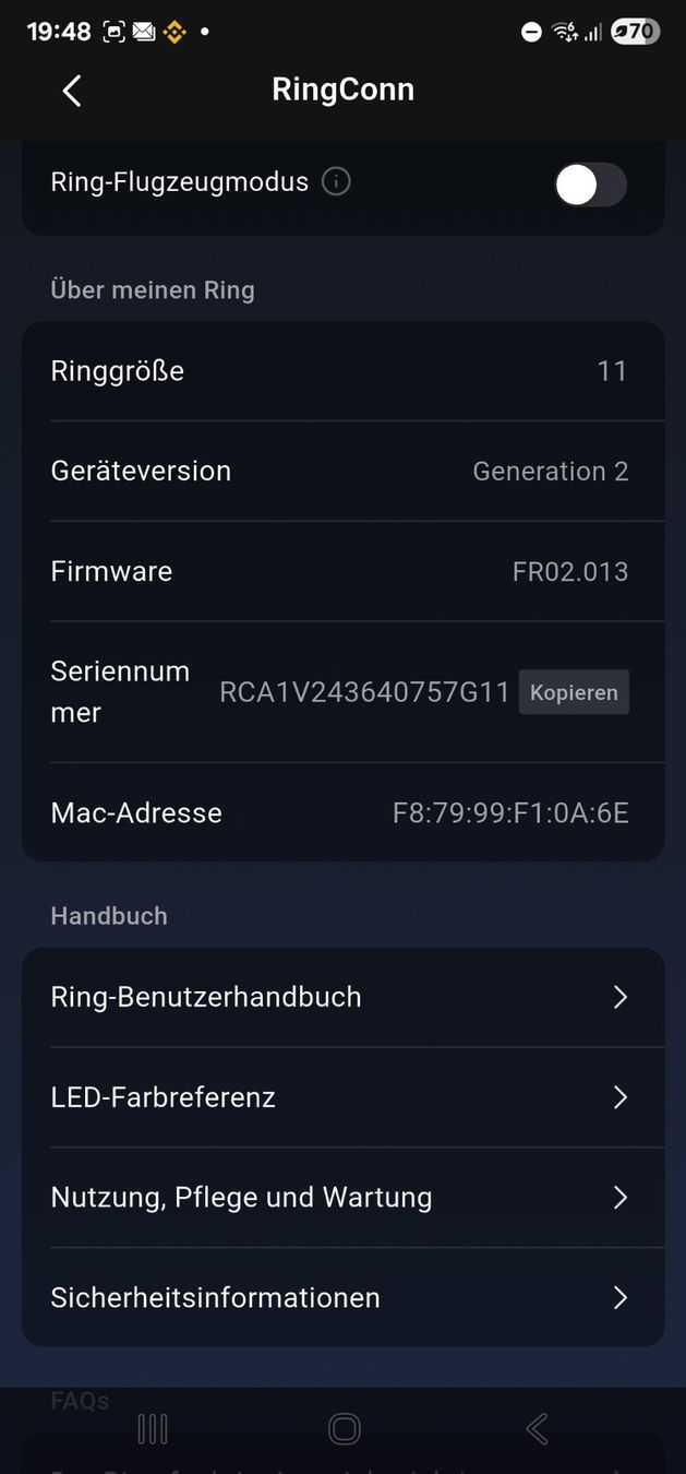 Ringe: Smart Ring Gen 2, Grösse 11 - Gold – Gebraucht aus Dorf von Miner-supply 7