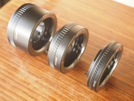 Satz 3 Zwischenringe Contax/Yashica CX auto extension tube