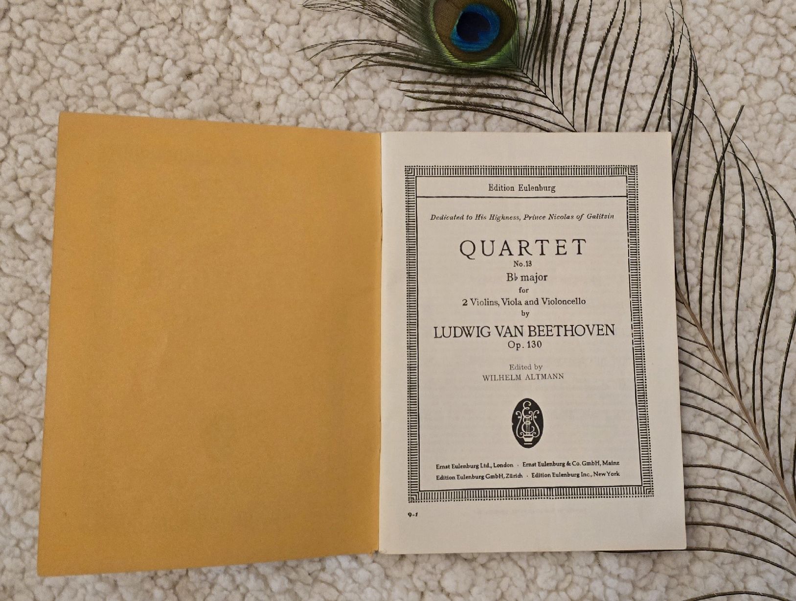 Libri: Beethoven Streichquartett, Op. 130 - Partitur – Usato da Biberist venduto da zh2se 2